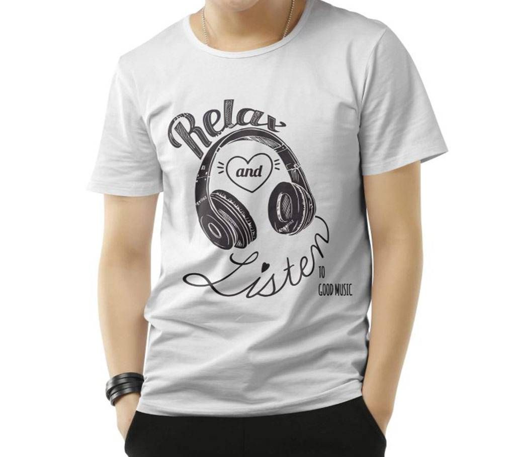 Half Sleeve Cotton Shirt For Men Text Printed
