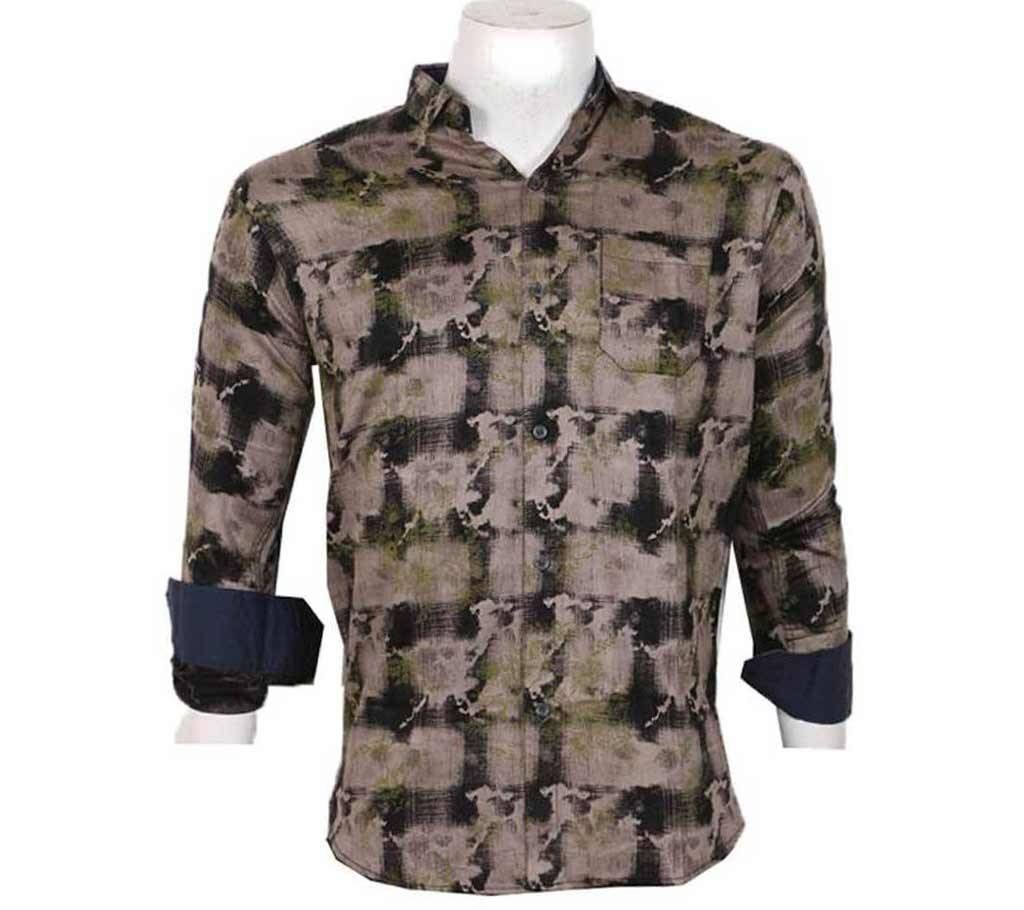 Gents Full Sleeve Print Shirt