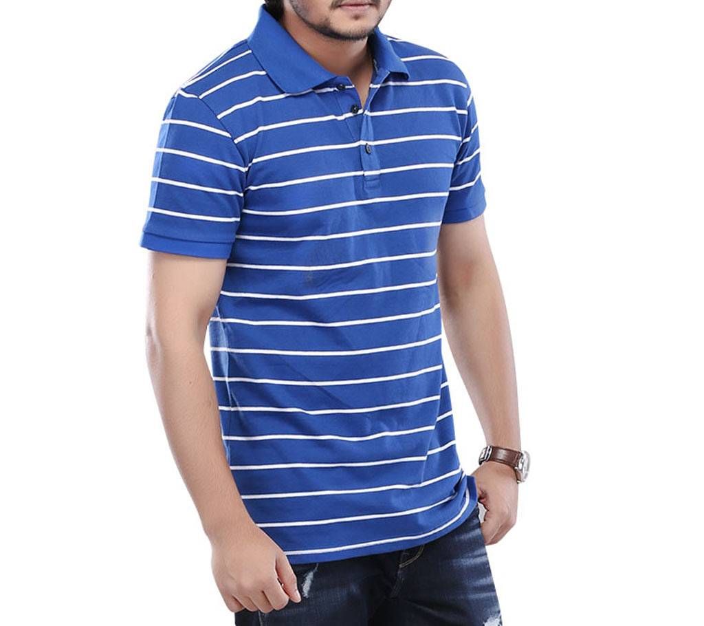 Winner Mens Polo shirt - 37918 - BLUE STRIPE
	
	
	
	
	
	
	
	
	
	

