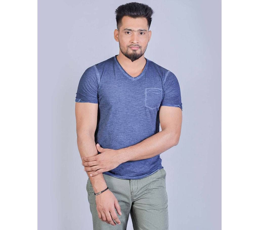 Men's Slim Fit Casua V-Neck T-Shirt