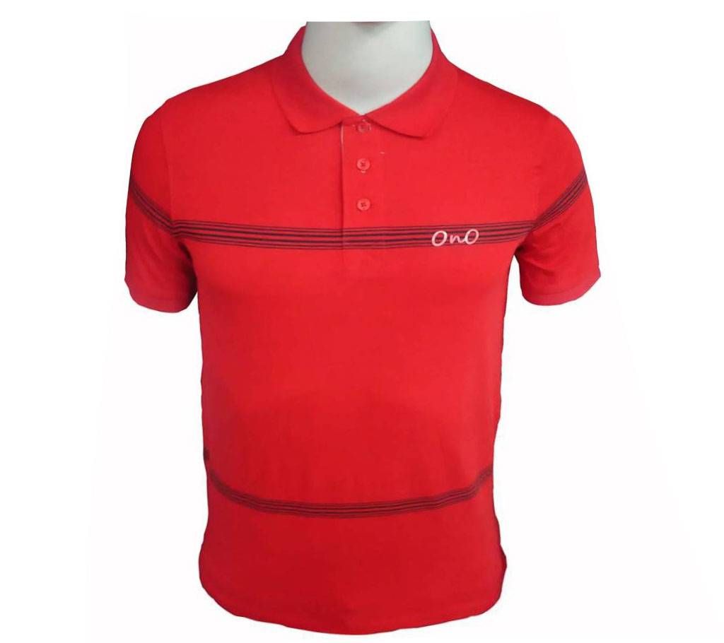 Mens Stripped Polo Shirt