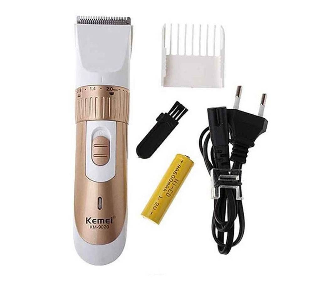 KEMEI KM 9020 Portable Rechargeable Men's Electric Hair Clipper Trimmer Shaver
