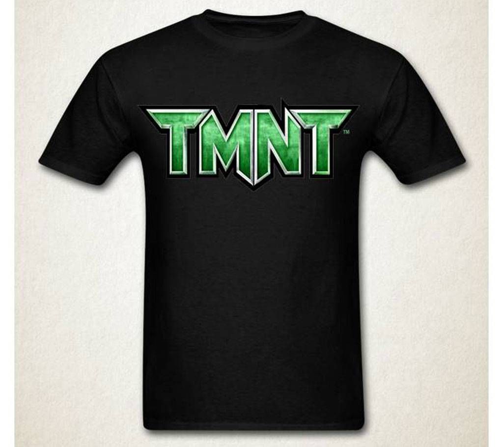 TMT Gents Half Sleeve Cotton T-Shirt Black