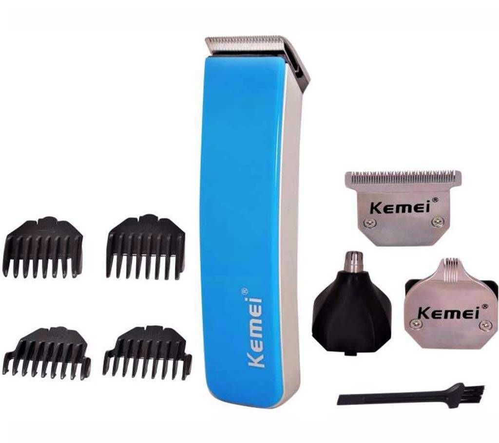KM-3580 4 in 1 Grooming Trimmer Set - Blue