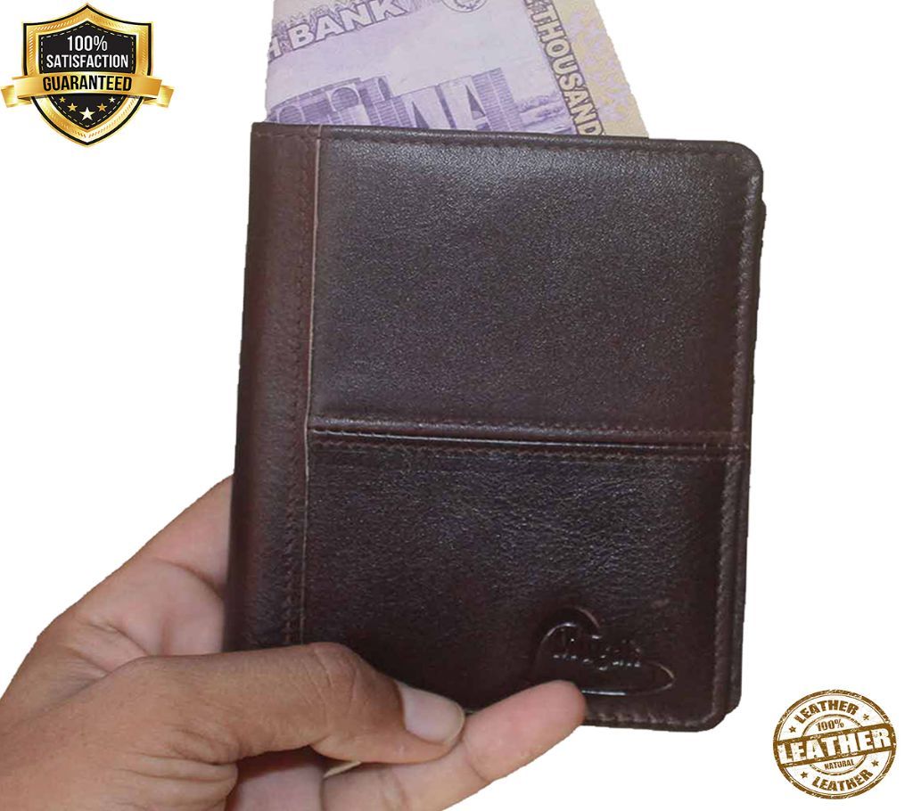 Leather Wallet for Men (Chocolate-G4)
