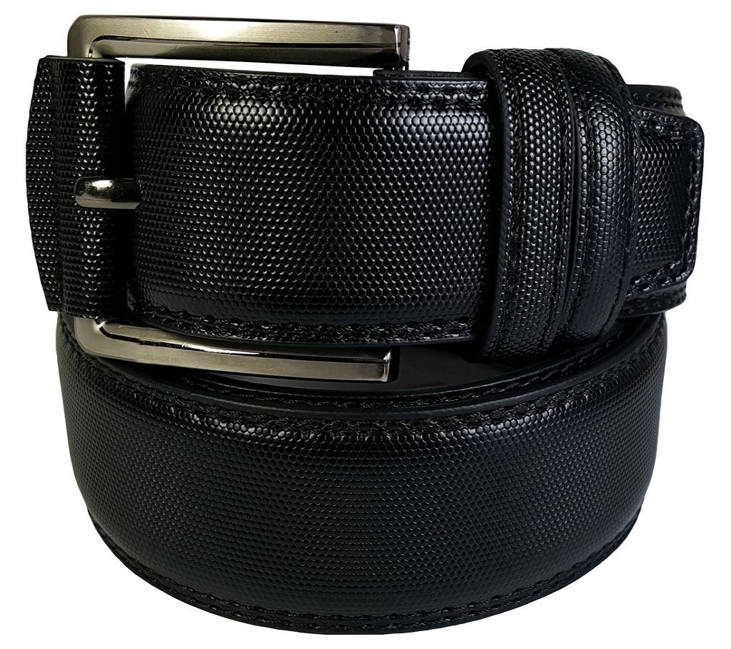 Black Casual and Formal Leather Belt for Men-0380BLT