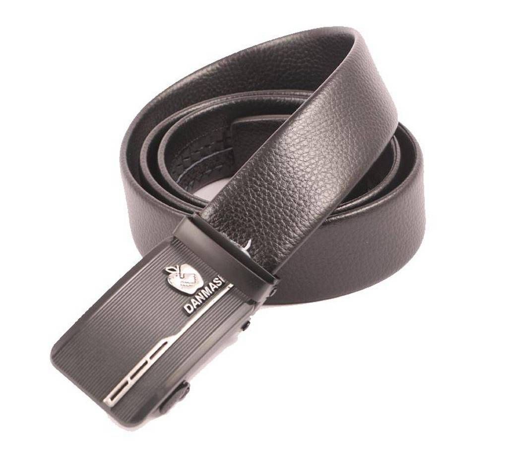 Black Formal Gear Belt For Men