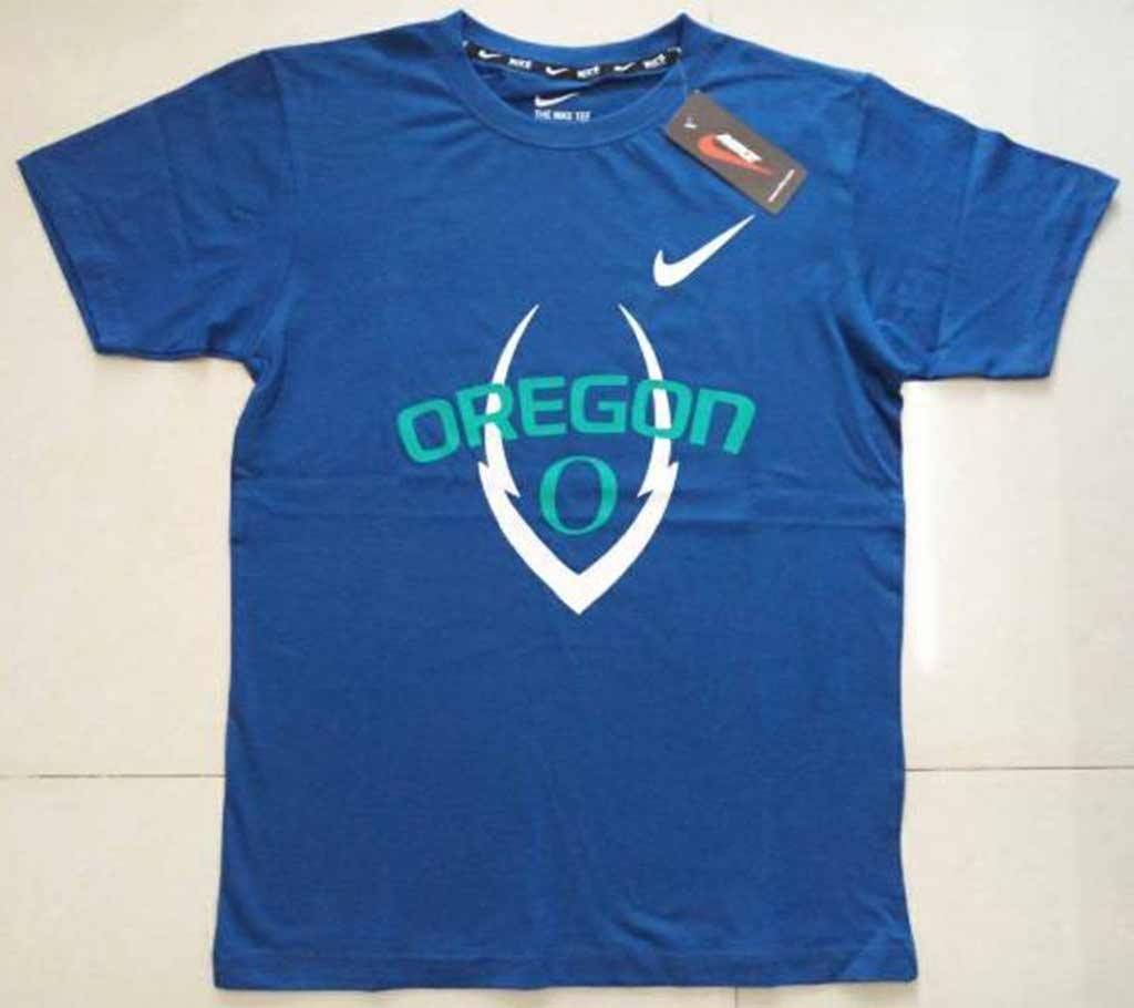 Oregon Half Sleeve Cotton T-Shirt For Men