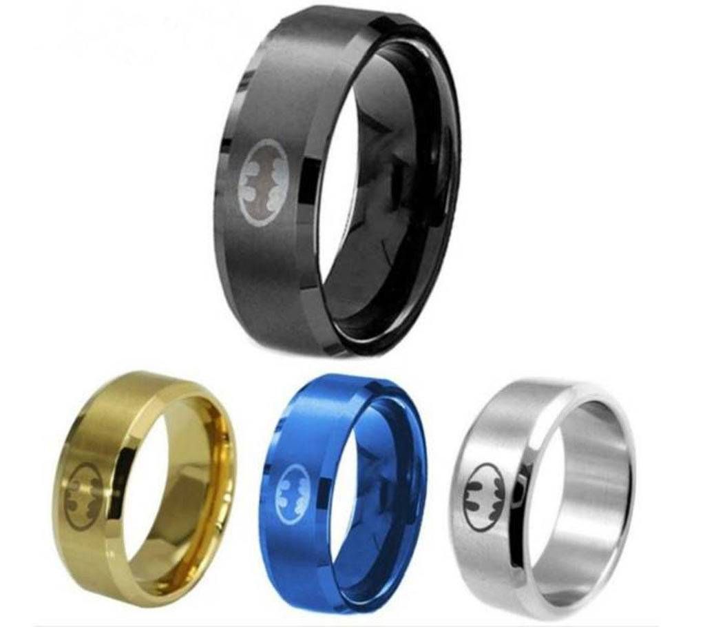 Black Finger Ring for Men - 1pc