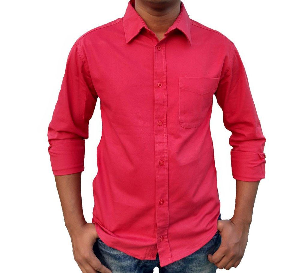 Winter Twill Shirt-Red