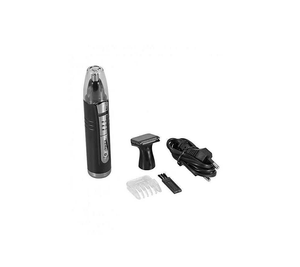 Kemei KM-6511 Rechargeable 2 in 1 Nose And Ear Trimmer 