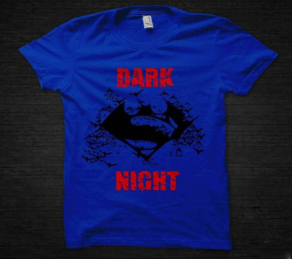 Dark Night Menz Half Sleeve T-Shirt