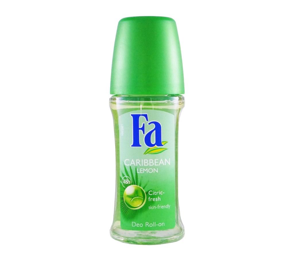 fa roll on Caribbean lemon