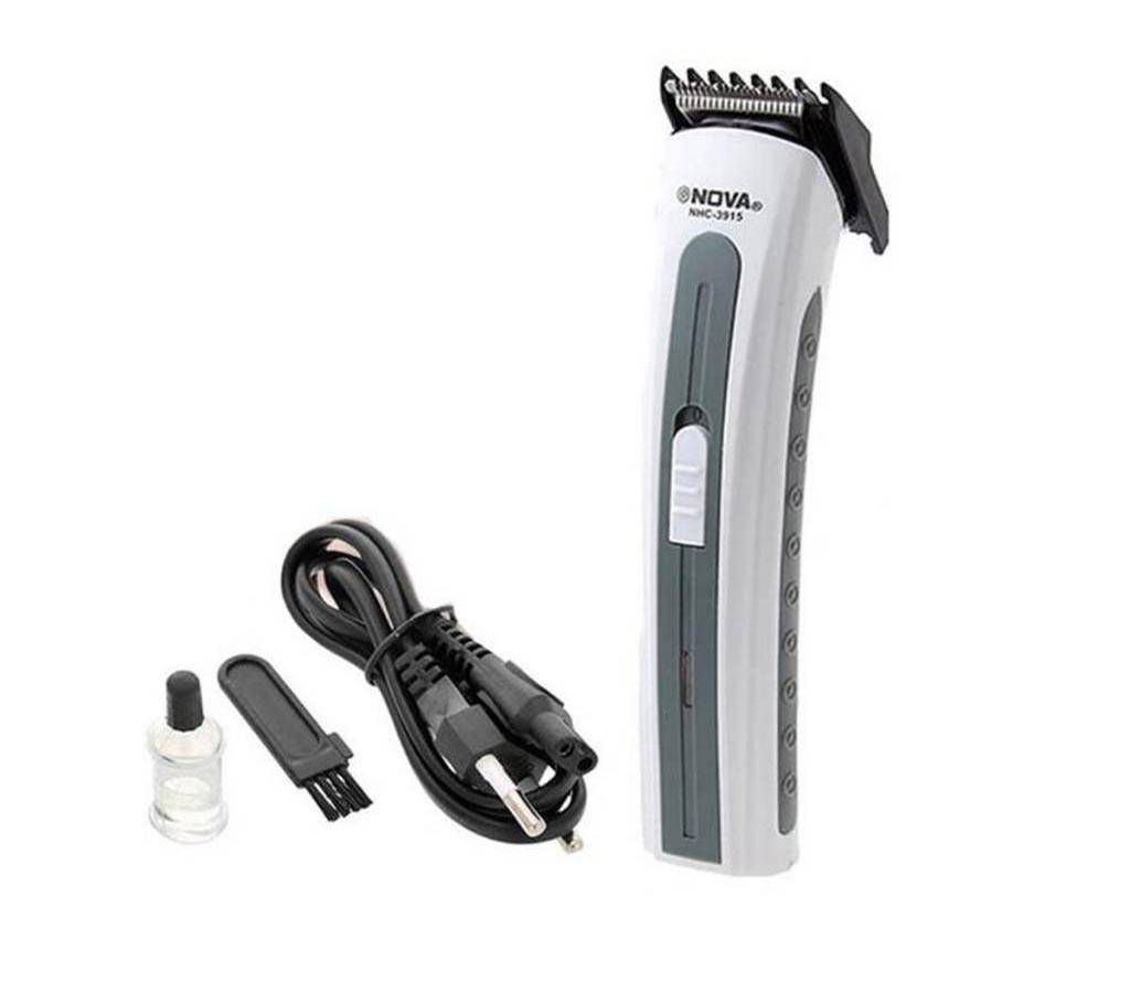 Nova NHC-3915 Rechargeable Hair Cut Trimmer - White