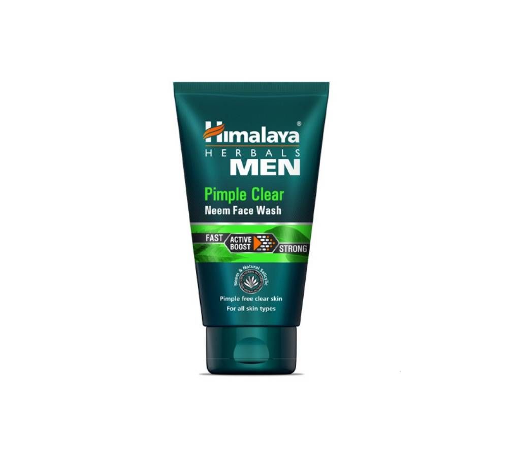 Himalaya Men Pimple Clear Neem Facewash - India