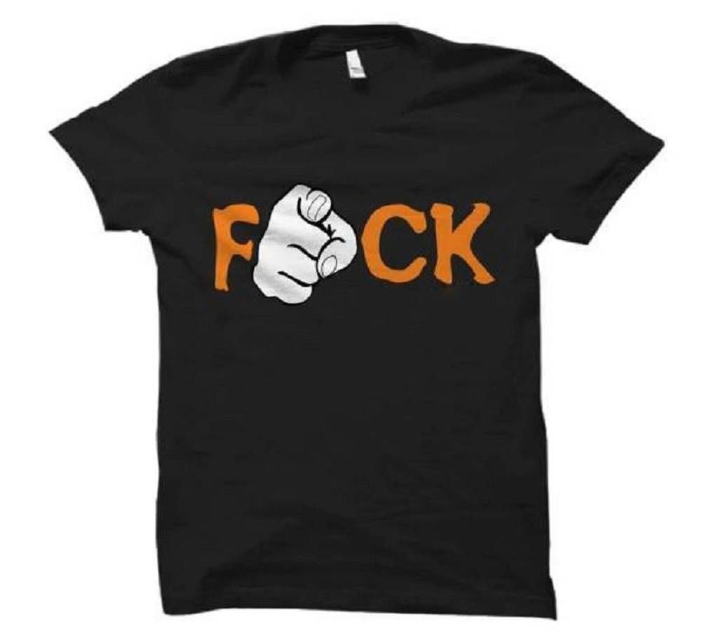 FCK Gents Half Sleeve Cotton T-Shirt