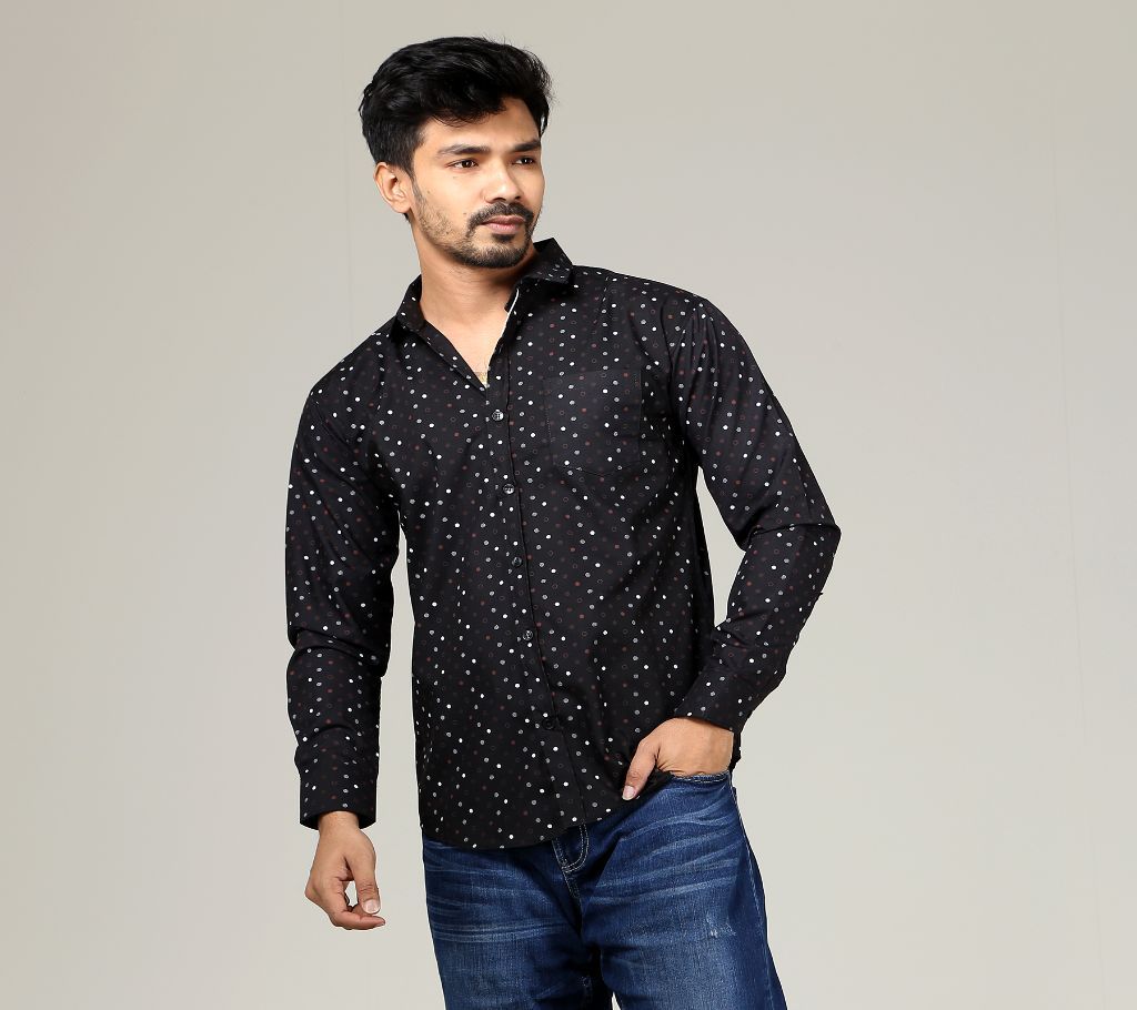 Mens Trendy Cotton Casual Style Shirt