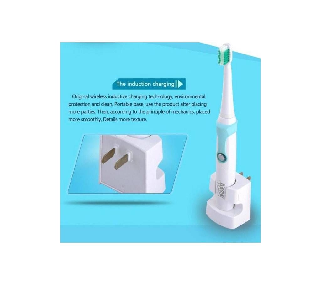 Kemei KM-907 Waterproof Rechargeable Toothbrush