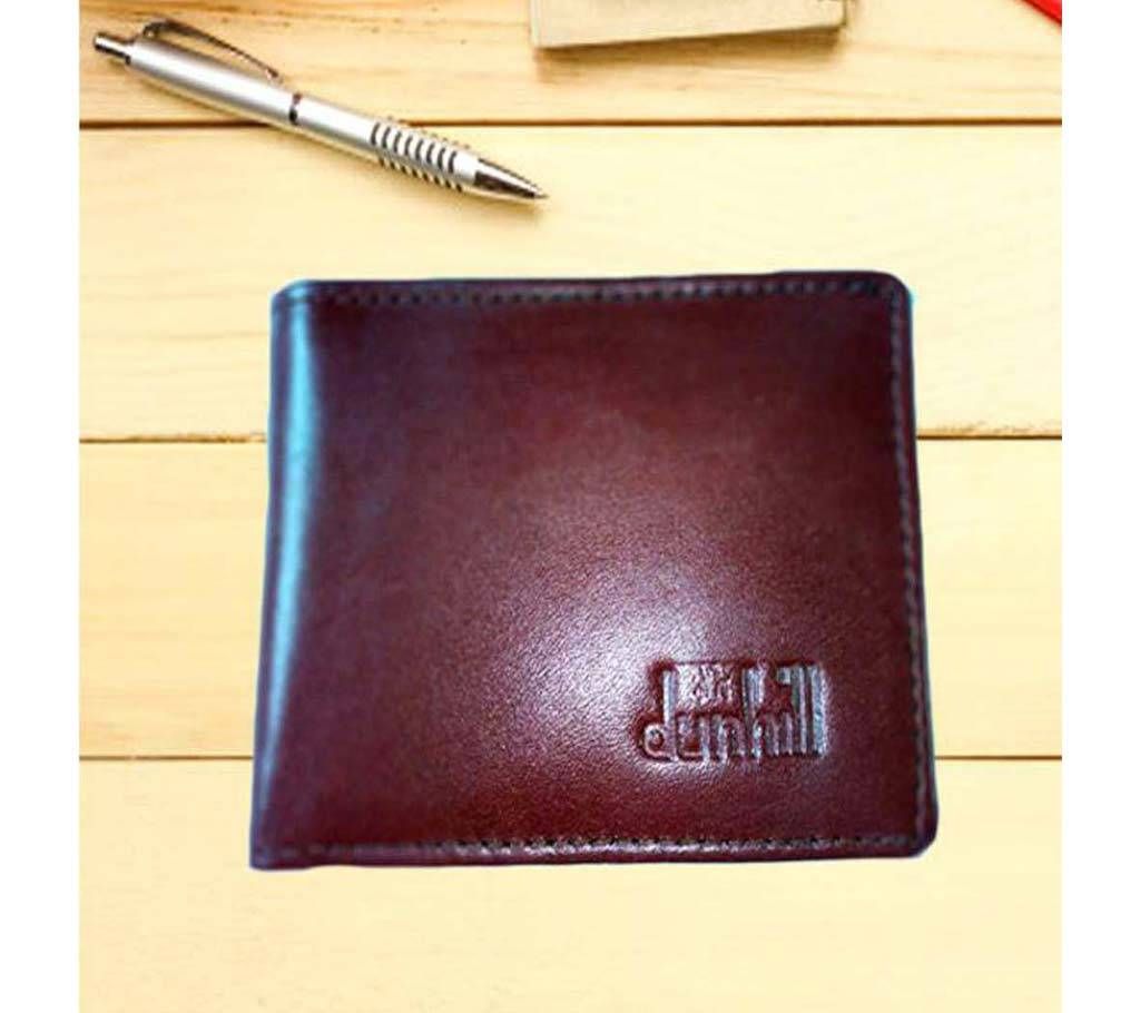 Soft money bag for men chocolate color