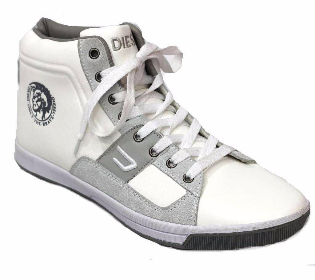 Diesel Leather Sneaker For Men-copy 