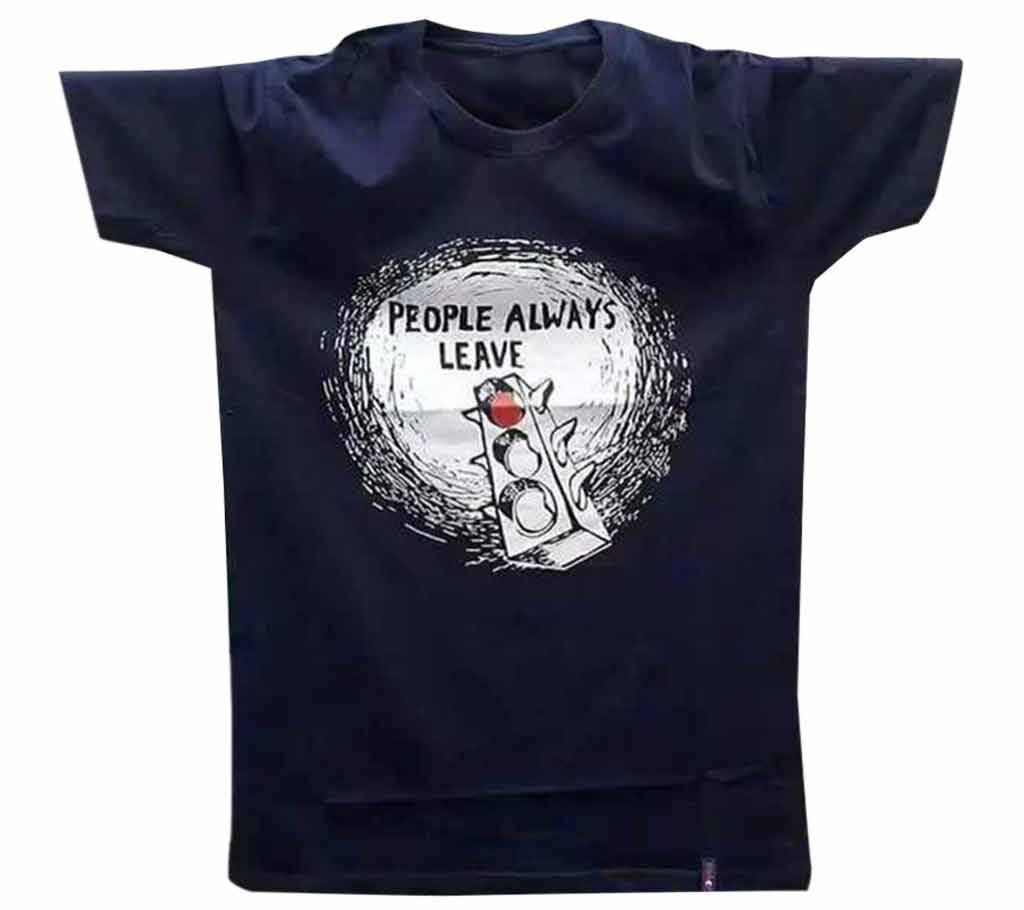 People Always Leave Menz Round Neck T-Shirt