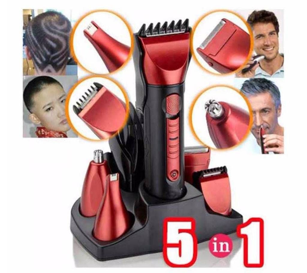 
Kemei 5 in 1 Trimmer & Shaver Km 8058
