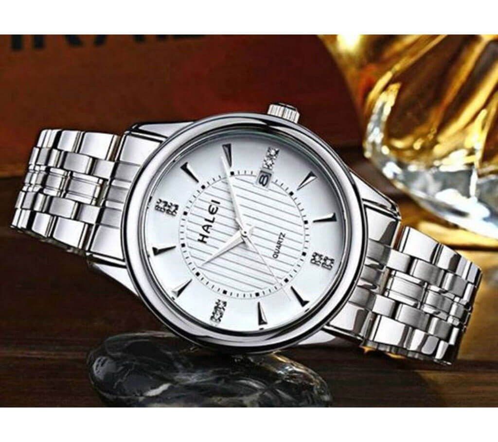 Halei Stainless Steel Men's Watch