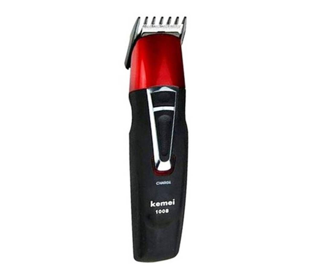 Kemei KM 1008 Professional Trimmer - Black & Red