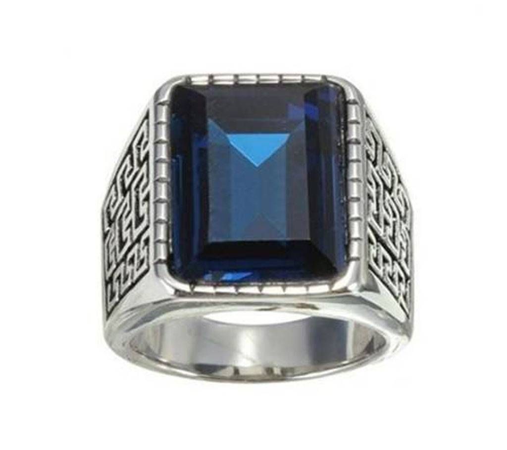 White Gold Plated Finger Ring for Men