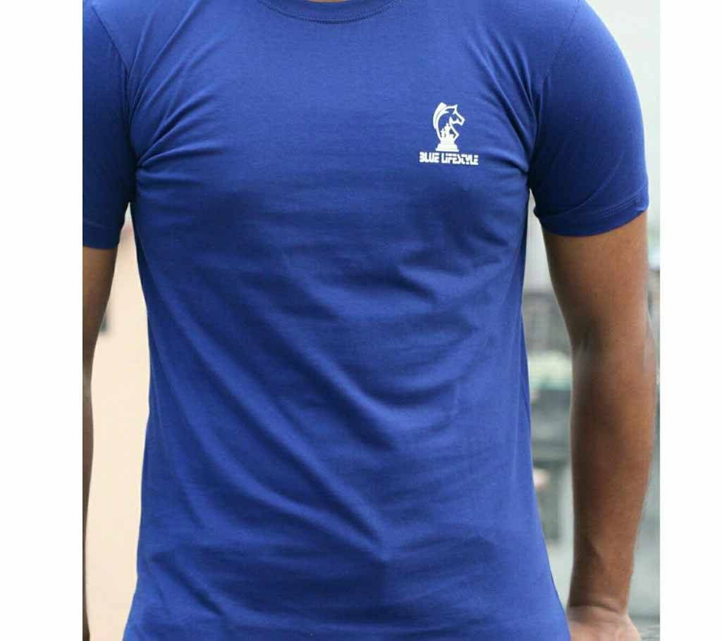 Solid Blue T-Shirt