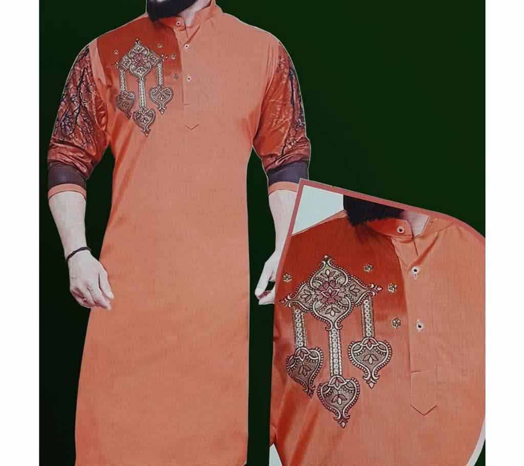 Eid Collection - Menz Slim Fit Semi Long Punjabi 100207