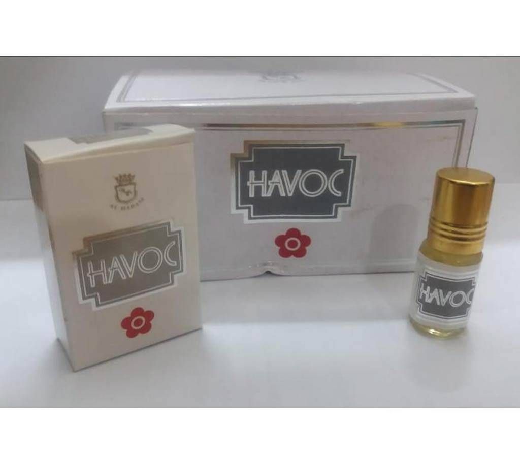 Havoc Concentrated Perfume (Attor)(3ml) - 12 pcs Combo 