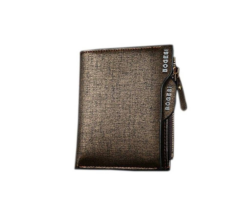 Bogesi Artificial Leather Wallet For Men - Brown