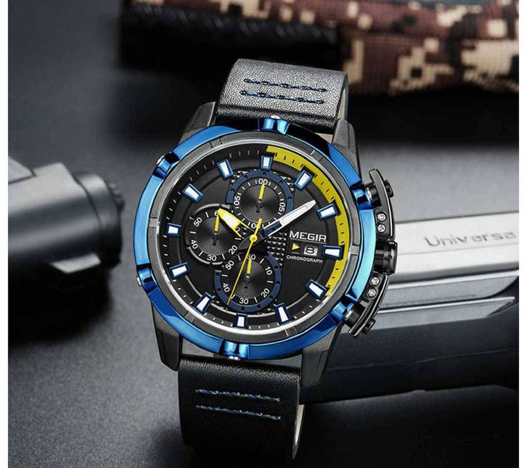 MEGIR 2062 Japan Quartz Chronograph Military Army Watches for Men