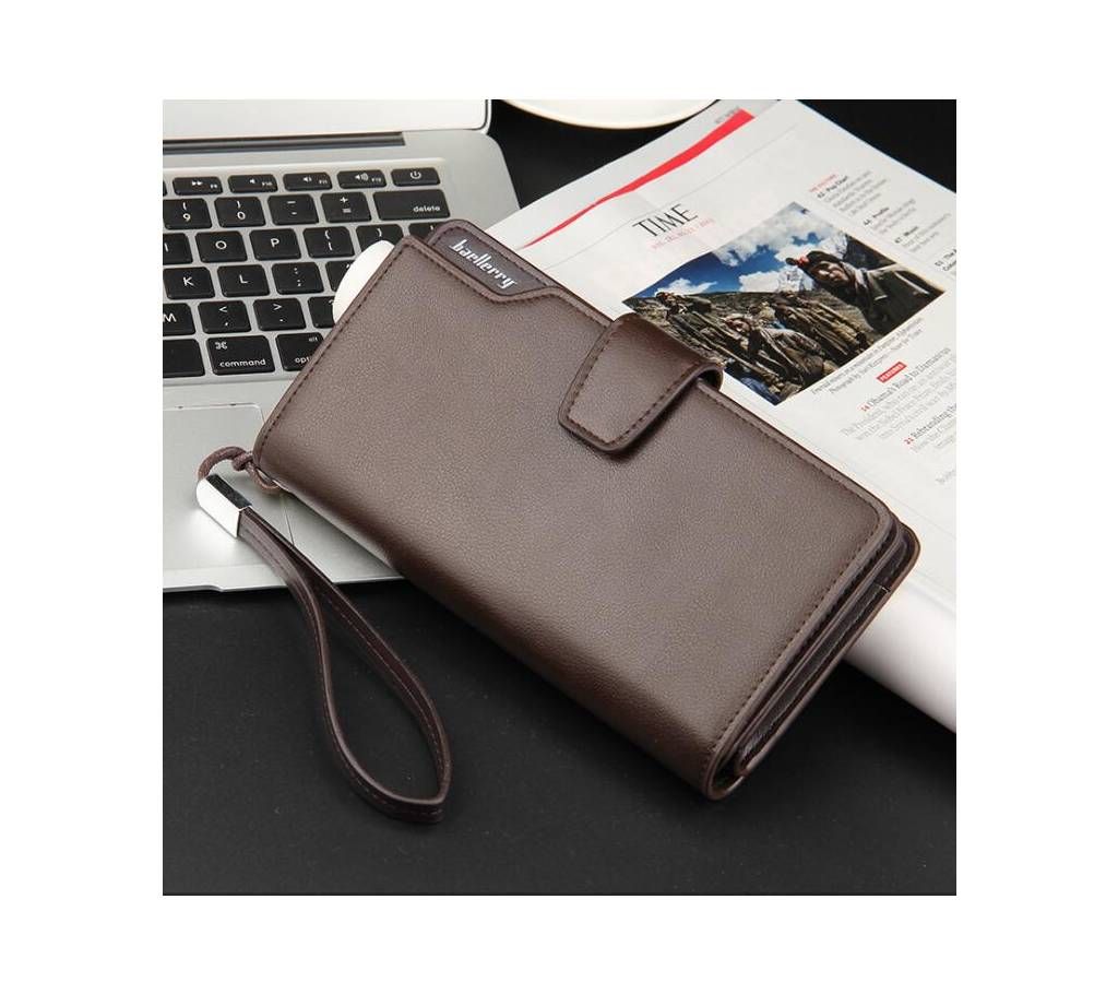 Formal Men's Three-layer Credit Card Case Pattern Design
