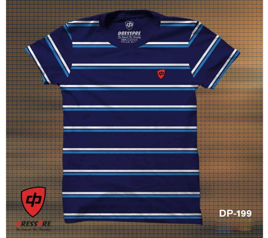 Step Half Sleeve Cotton T-Shirt