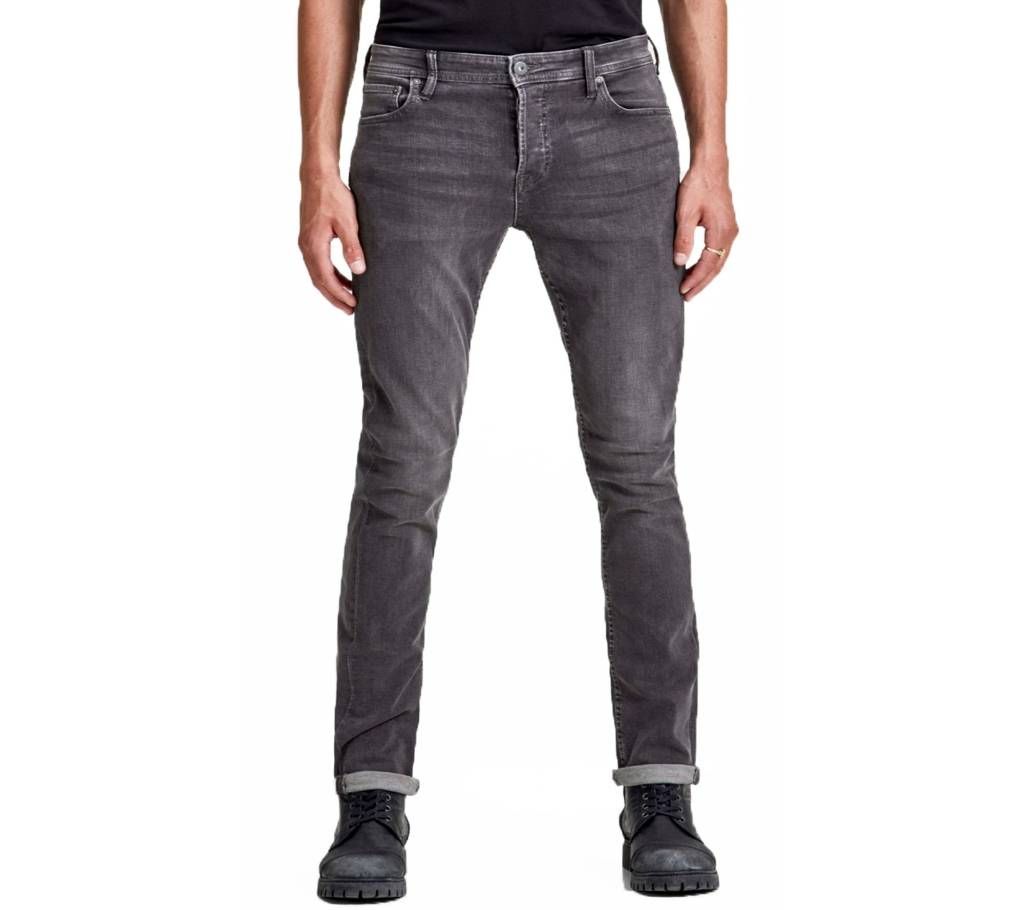 Grey Denim Slim Fit Jeans