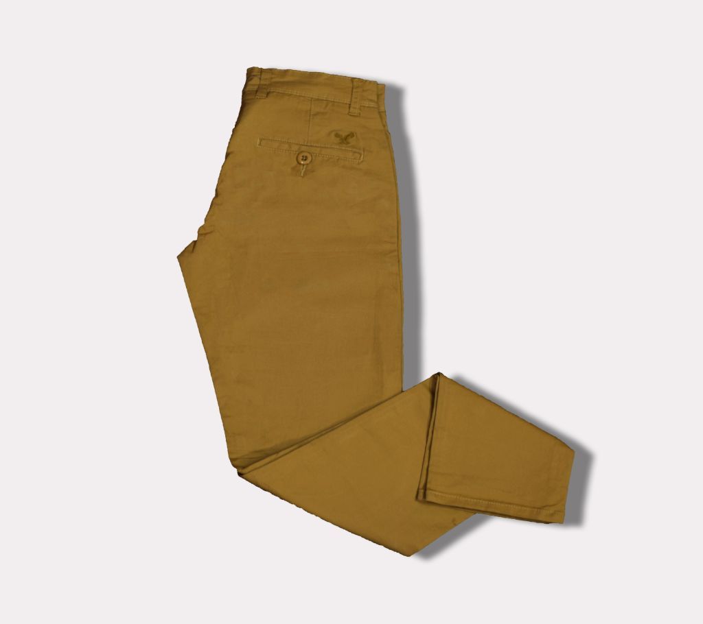Full stretch gaberdine pants for men (Golden)