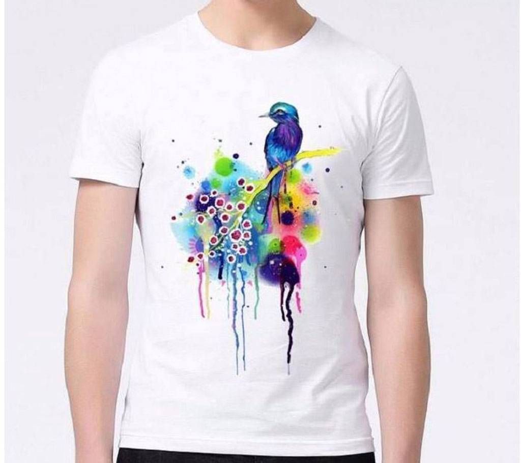 Mens hulf sleeve cotton T-shirt