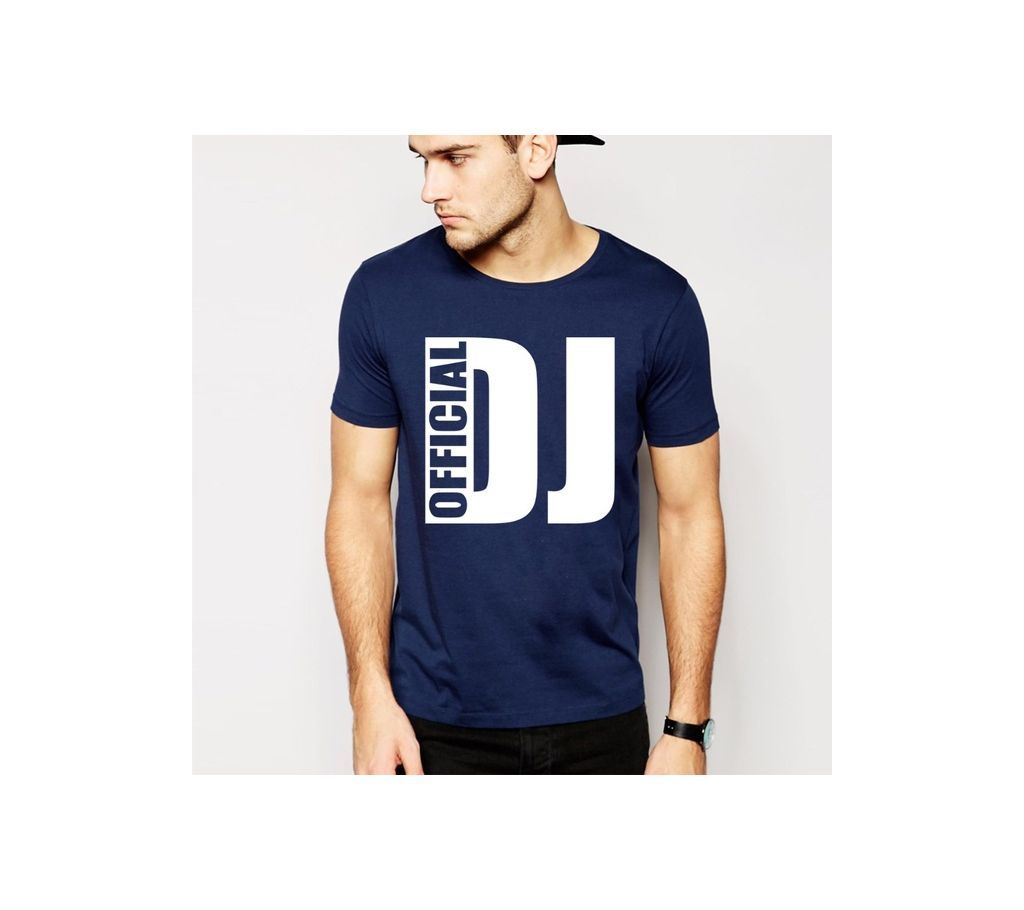 Official DJ Round neck  t-shirt