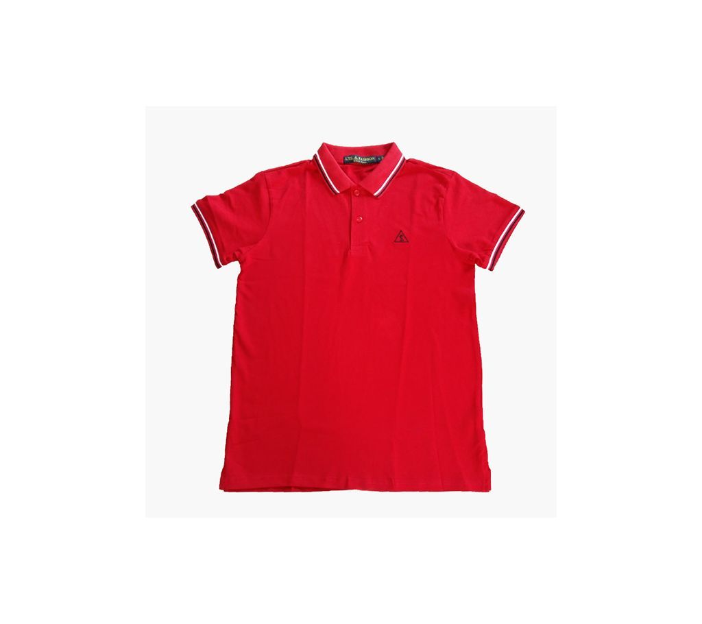Red Polo T-shirt For Men