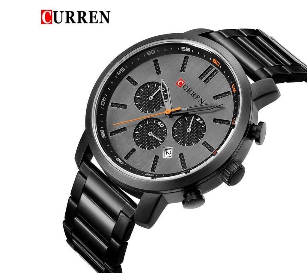 CURREN 8315 Casual quartz analog watch men fashion sport watch chronograph Stainless steel Male watch