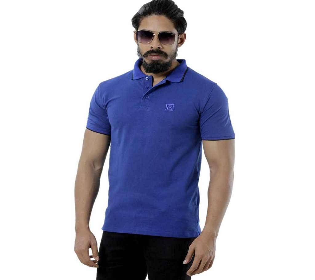 DUDE STYLE Cotton Mens Polo T-Shirt 