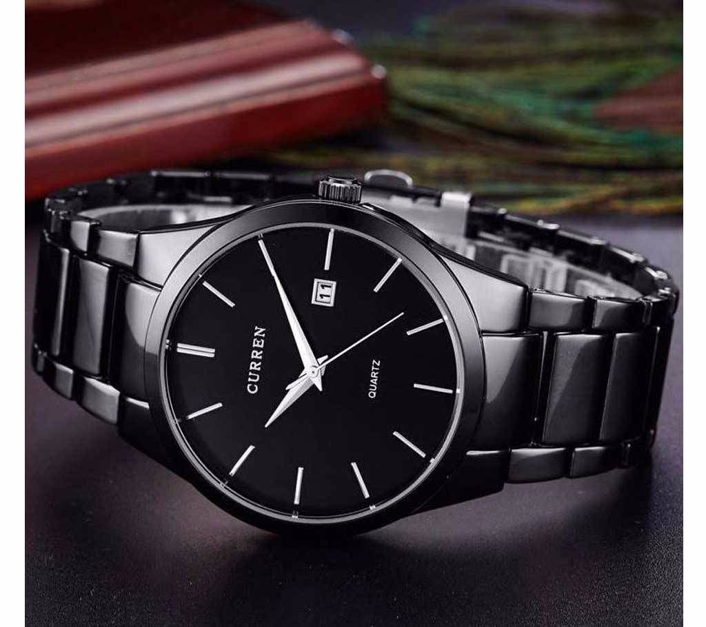 CURREN Stainless Steel Wrist Watch For Men