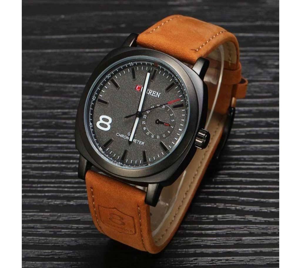 Curren Gents Watch- Brown & Black (Copy)