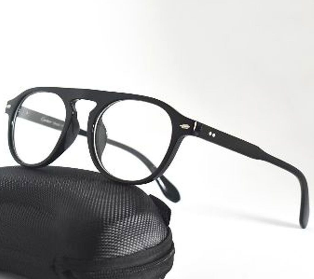 Round Shape Black Sunglasses For Men