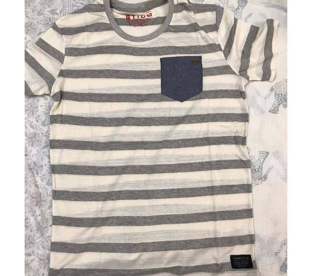 Off White Half Sleeve T Shirt For Men 