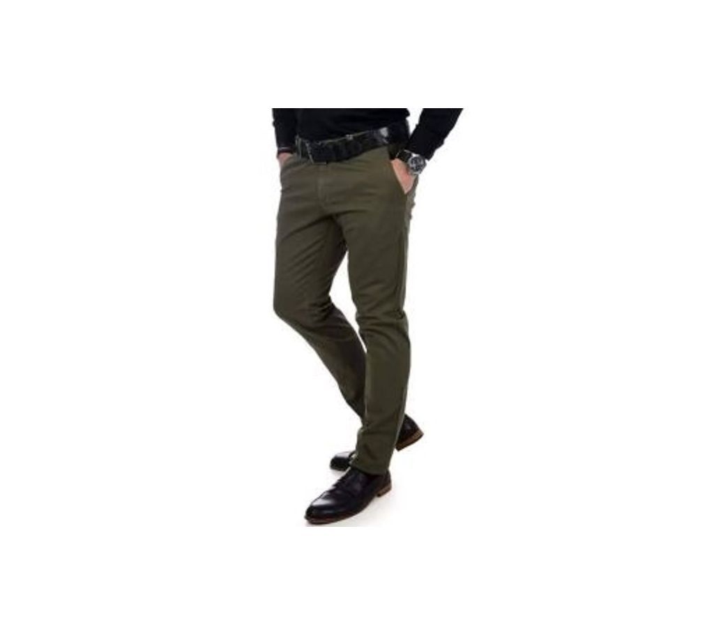 Twill Gaberdine Pants - Gray