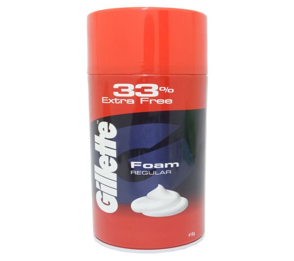 Gillette Shaving Foam Regular 418gm