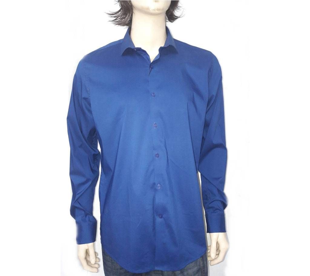 Men's Full Sleeve Spandex Shirt
